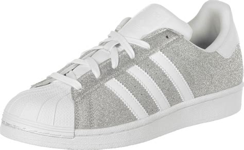 adidas superstar w schoenen kleur wit zilver|adidas Originals Superstar wit zilver .